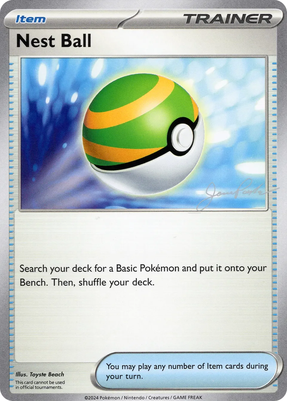 Nest Ball 「WC_DECK_2024_THE_DON No. 017」「EN」